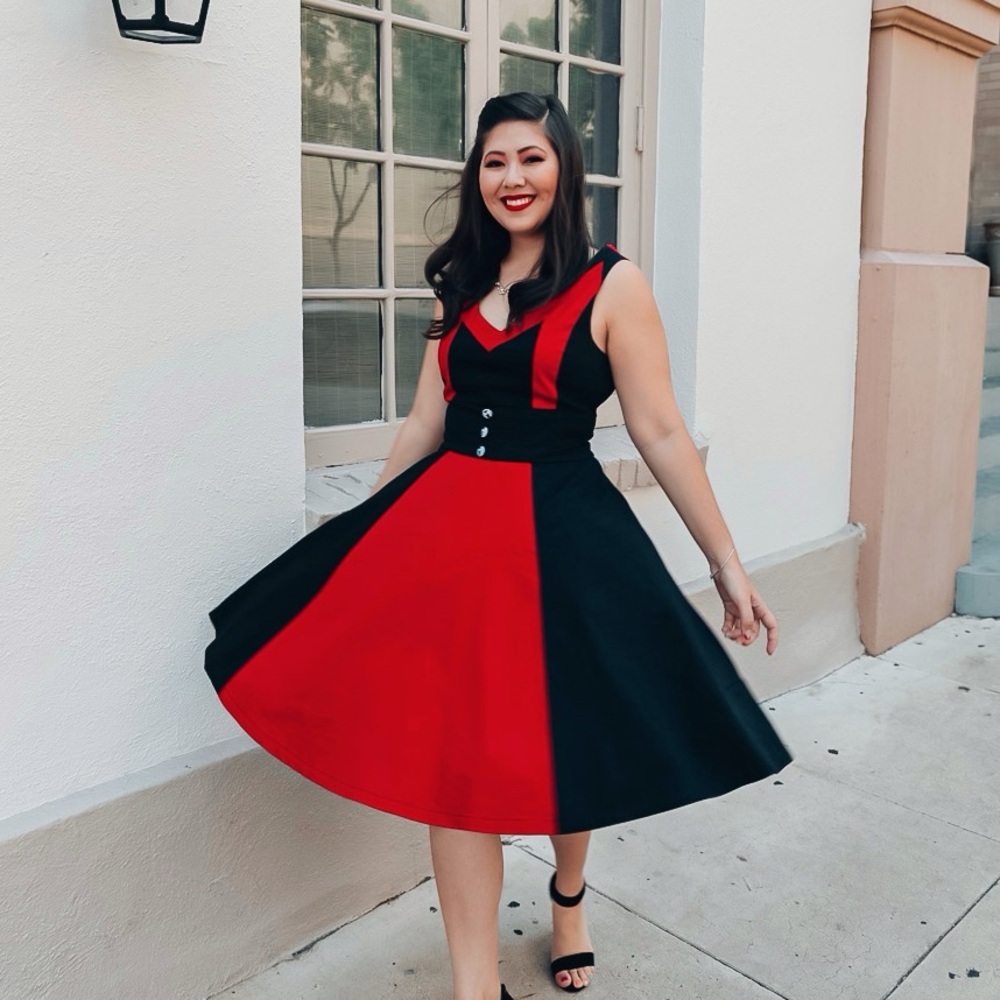 Her Universe Marvel WandaVision Scarlet Witch Dress